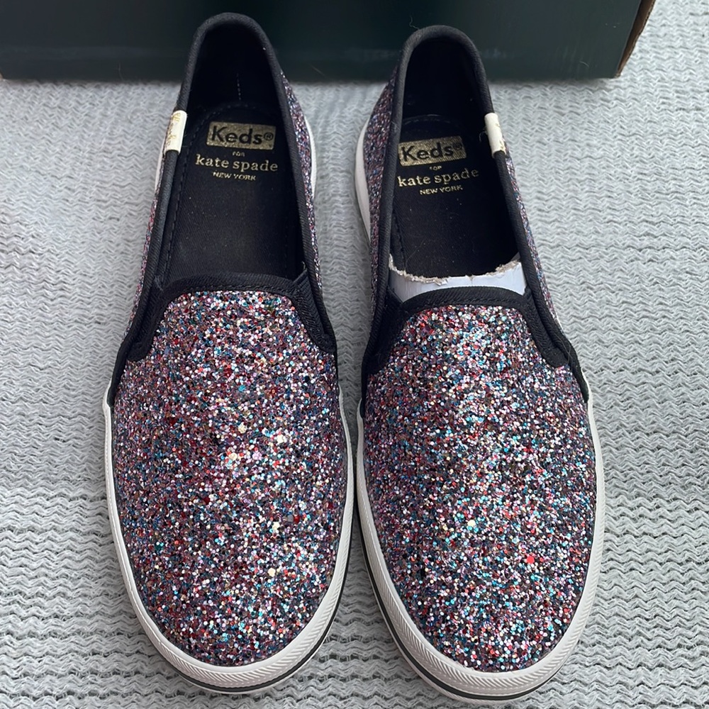 Kate Spade Keds.  GLITTER